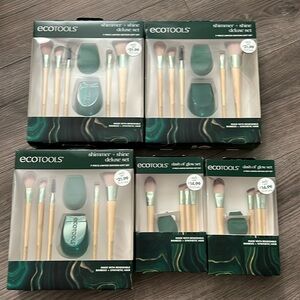 Bulk 5  Ecotools makeup brush set. Brand new
